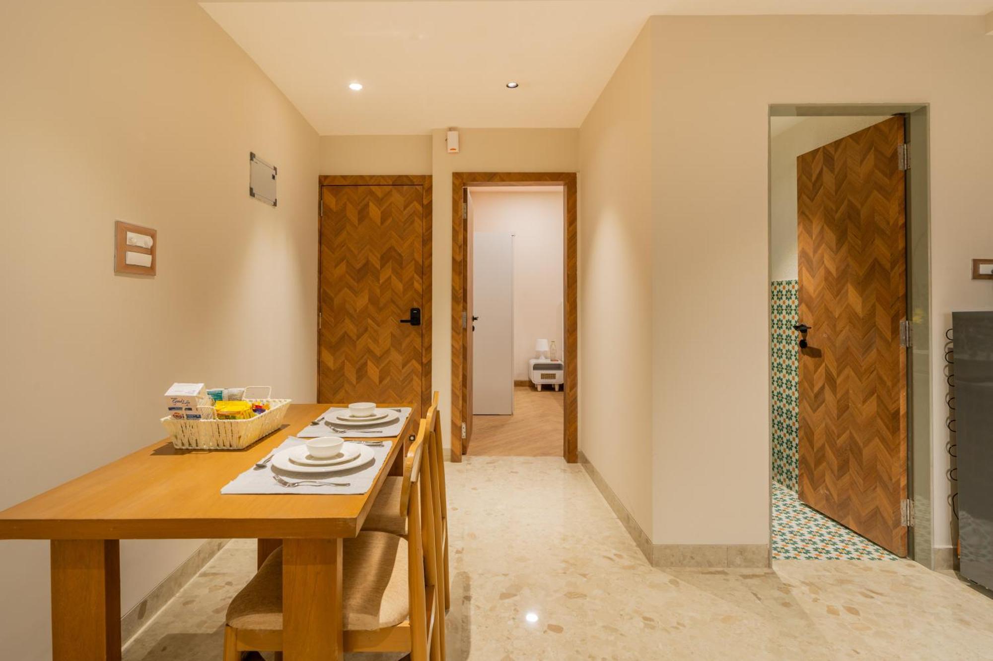 Apartment Elivaas 1 Bhk With Rooftop Pool - Kamerios Verano