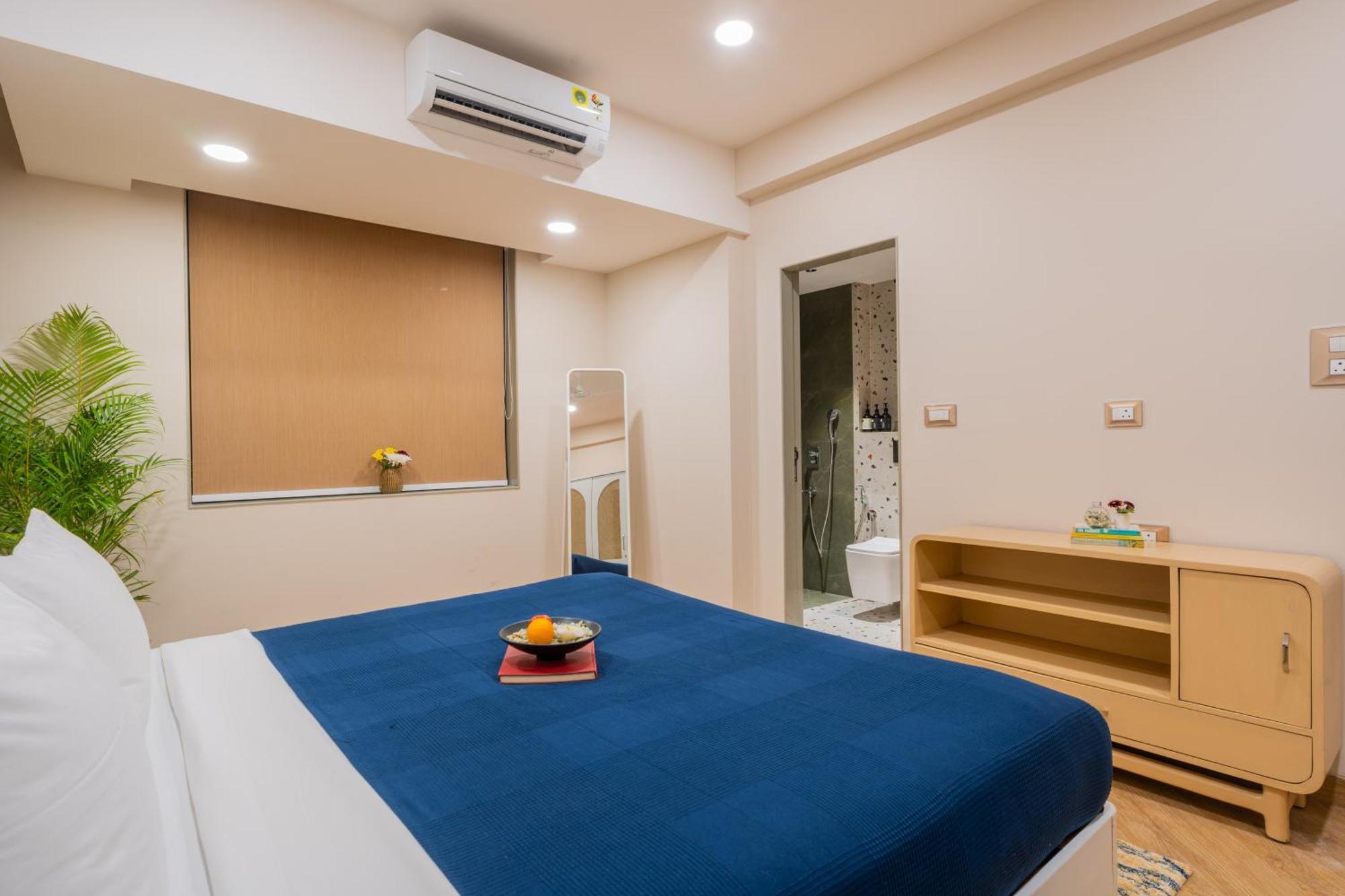 Apartment Elivaas 1 Bhk With Rooftop Pool - Kamerios Verano