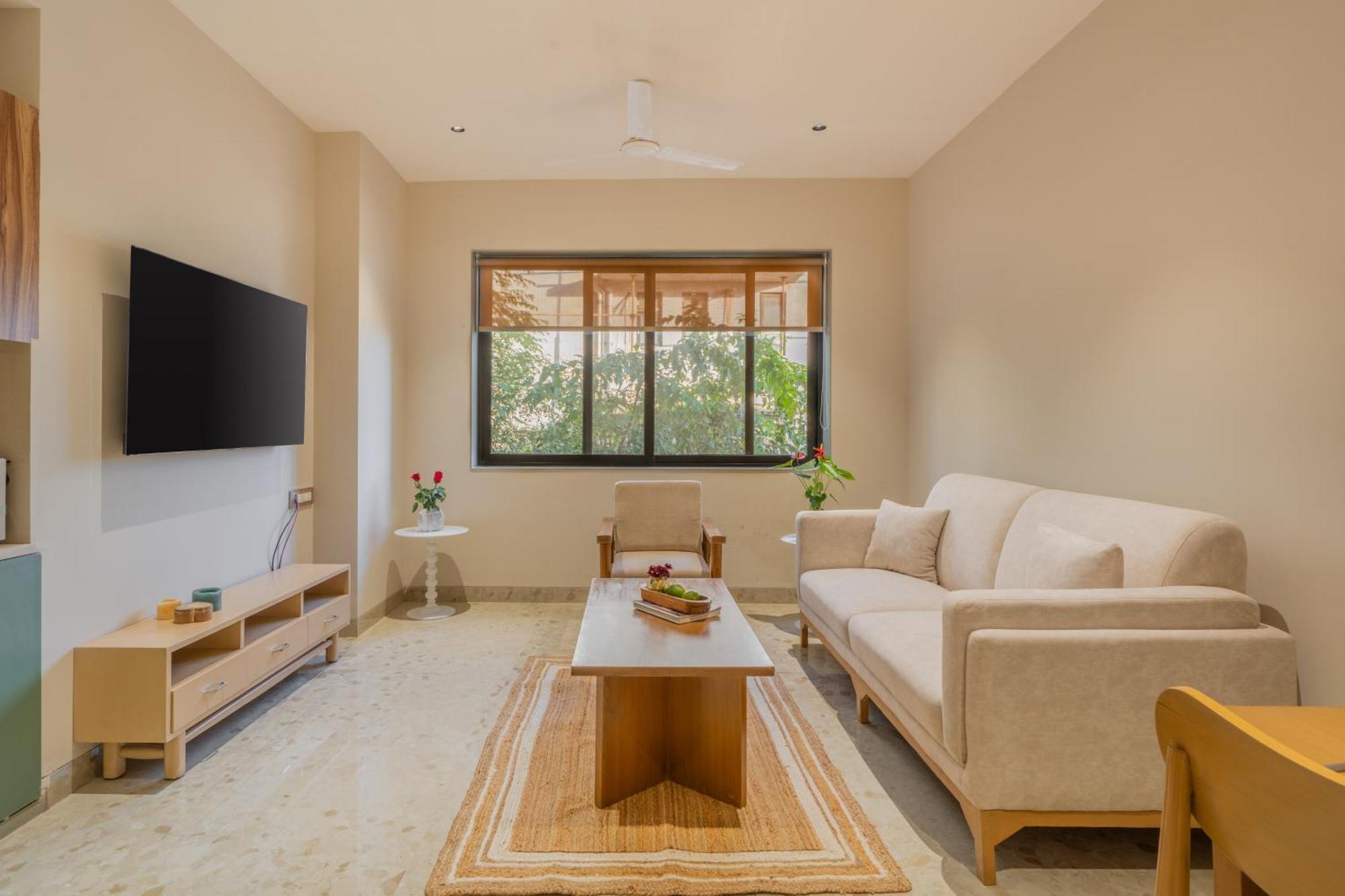Apartment Elivaas 1 Bhk With Rooftop Pool - Kamerios Verano Nerul (Goa)