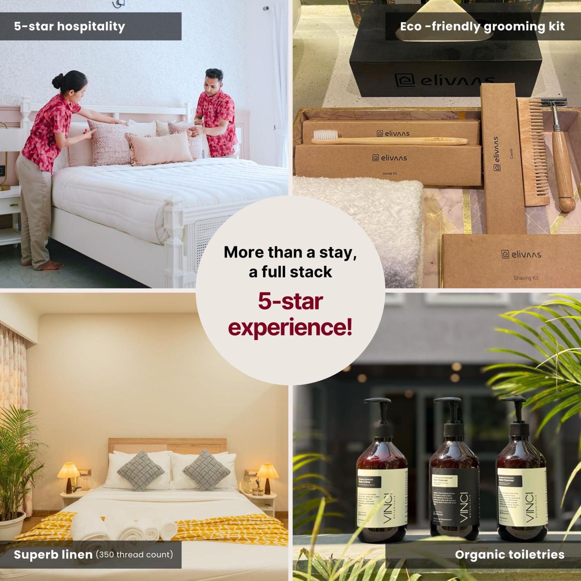 Apartment Elivaas 1 Bhk With Rooftop Pool - Kamerios Verano Nerul (Goa)